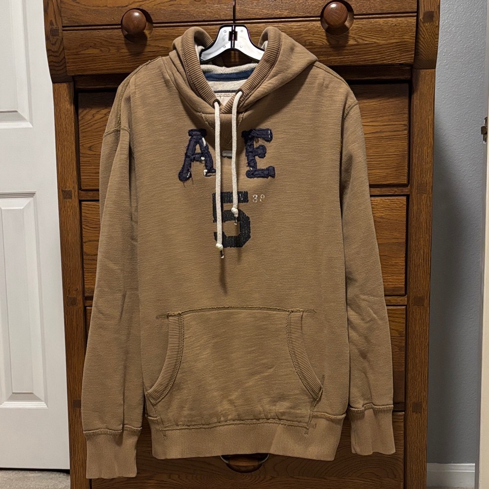 American Eagle Outfitters Hoodie Brown Men’s Size XL